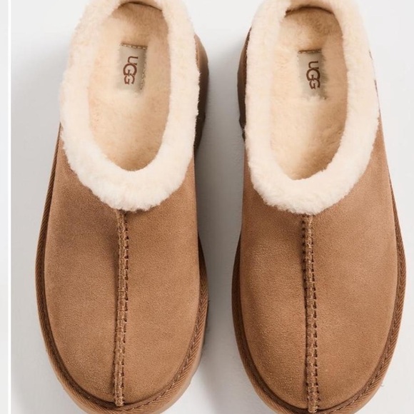 Chestnut UGG platform slippers - Picture 4 of 6